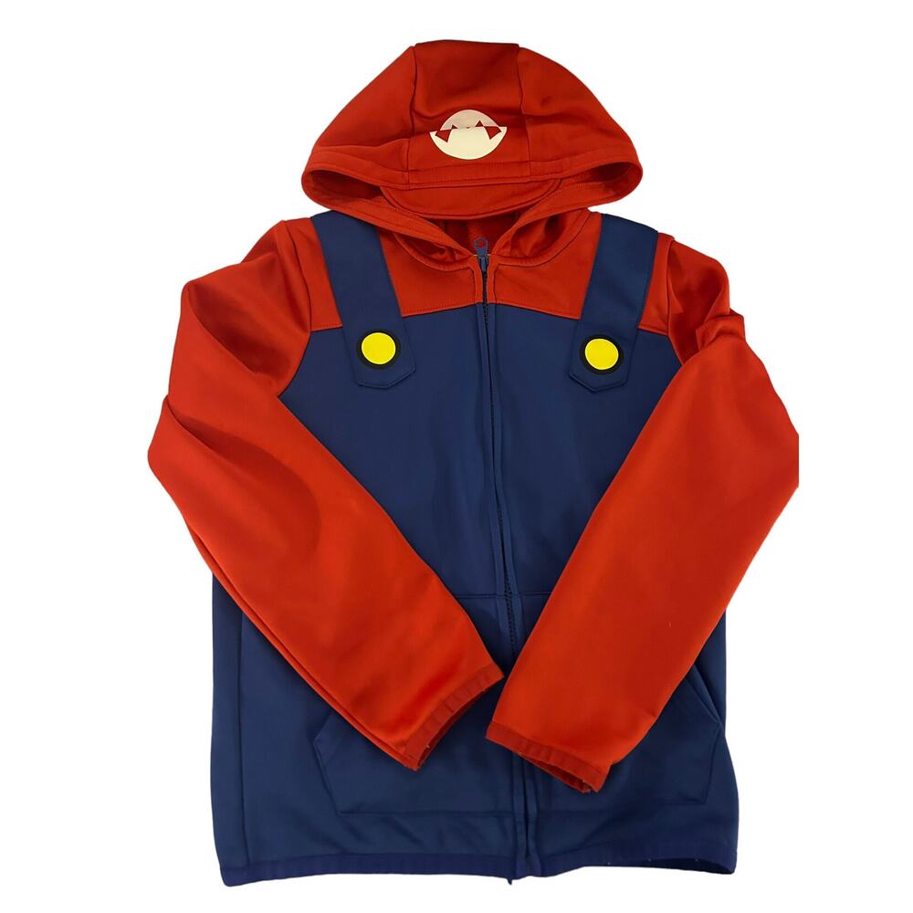 Jumping Beans Mario Hooded Fleece size 12